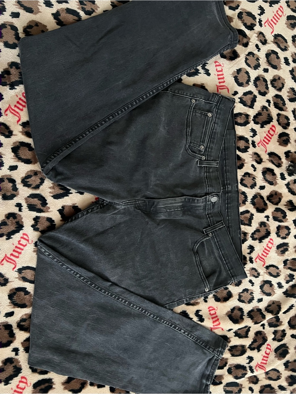 Bullhead Men's Black Straight Jeans